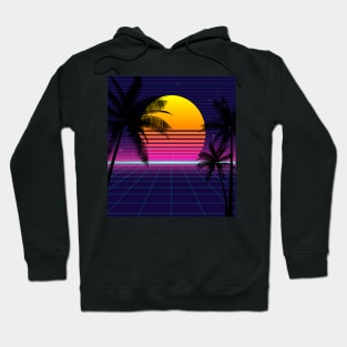 synthwave sunset classic Hoodie